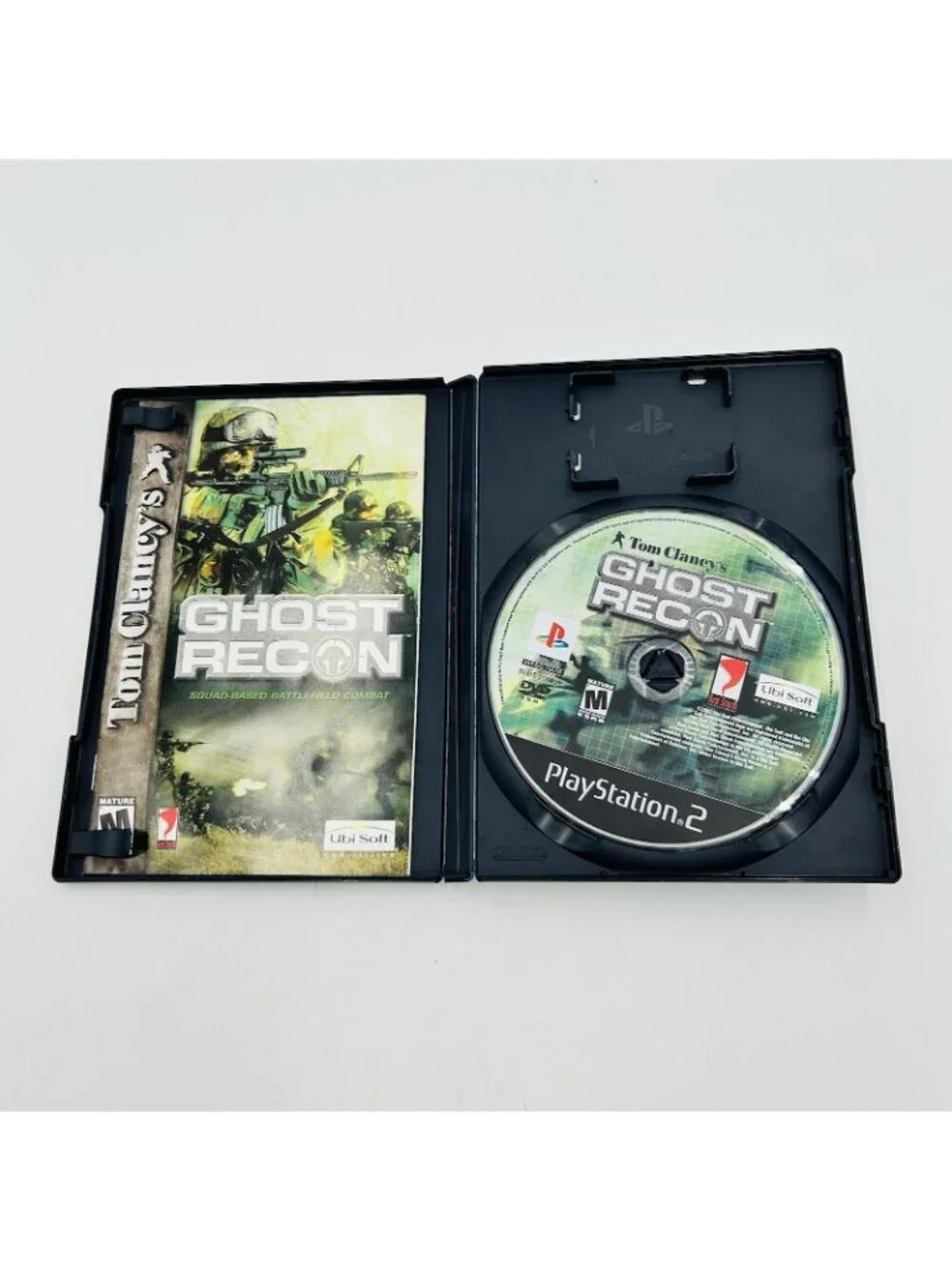 Tom Clancy's Ghost Recon Sony PlayStation 2 Ps2 Video Game Complete